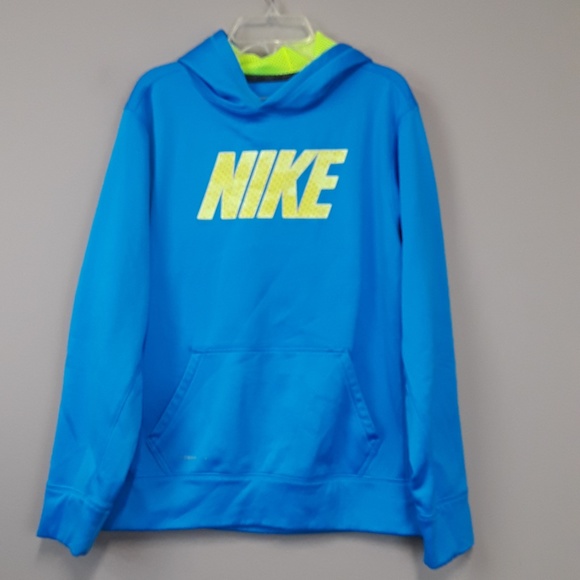 Nike Other - Nike Logo Blue Pullover Hoodie sweatshirt size XL